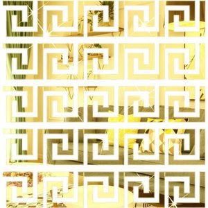 30Pcs Acrylic Mirror Wall Stickers Mirror Decals Peel and Stick Mirror Tiles